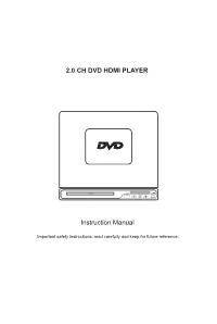 Manual-ELECTCOM Best DVD Player