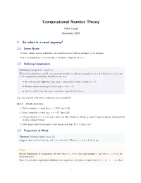 Modular Arithmetic