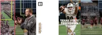 Texas State Touchdown Team