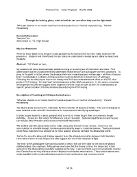 Thomas Fritz Action Proposal ICORE 2008 1 of 24 Through the Looking