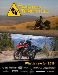What's New for 2016