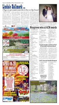 Musgraves Wins at ACM Awards