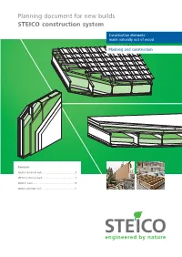 Planning Document for New Builds STEICO Construction System