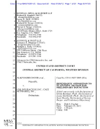 2012-01-25-Opposition to Motion for Preliminary Injunction.Pdf
