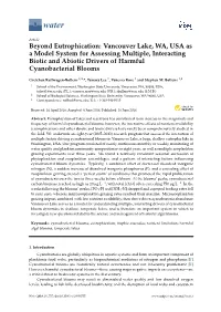 Beyond Eutrophication: Vancouver Lake, WA, USA As a Model System for Assessing Multiple, Interacting Biotic and Abiotic Drivers of Harmful Cyanobacterial Blooms