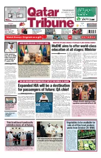 Expanded Hia Will Be a Destination for Passengers of Future: QA Chief