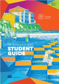 International Student Guide 2019/2020 41 University of Zadar