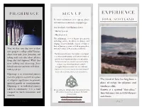 Pilgrimage Brouchure Iona 2020 Webpage