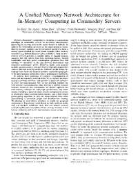 A Unified Memory Network Architecture for In-Memory