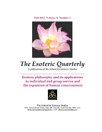 Fall 2012, Volume 8, Number 3