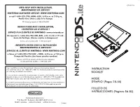 Instruction Booklet Mode D