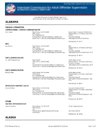 Interstate Compact Office Directory