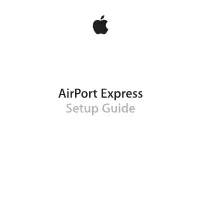 Airport Express Setup Guide