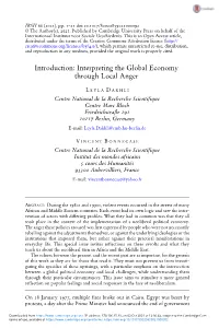 Introduction: Interpreting the Global Economy Through Local Anger
