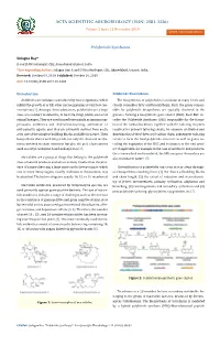 Polyketide Synthases