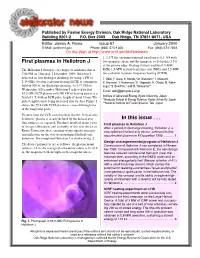 Stellarator News Issue 67