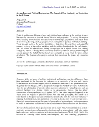 The Impact of Non-Contiguity on Devolution in Small States