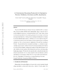 A Commonsense Reasoning Framework for Explanatory Emotion Attribution, Generation and Re-Classiﬁcation