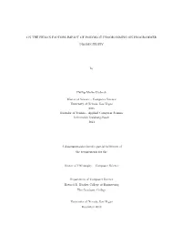 Dissertation Submitted in Partial Fulﬁllment of the Requirements for The
