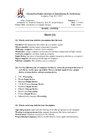 Match Each Term with the Description That Fits Best