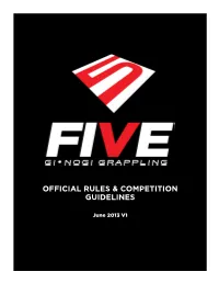 Official Rules & Competition Guidelines