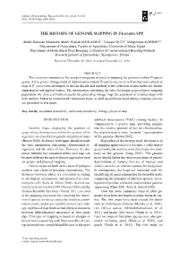 The History of Genome Mapping in Fragaria Spp