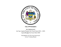 FY2020-FY2024 Capital Program