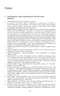 1 Introduction: Mass Reproduction and the Mass Audience