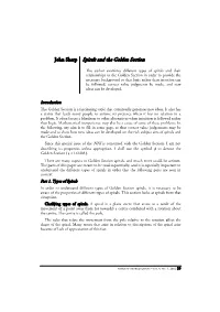 John Sharp Spirals and the Golden Section