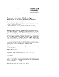 Functional Convergence of Snell Envelopes: Applications to American Options Approximations