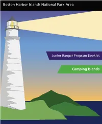 Junior Ranger Program Booklet (Camping Islands)