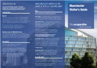Manchester Campus Visitor Guide