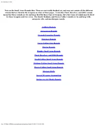 Ammunition Links