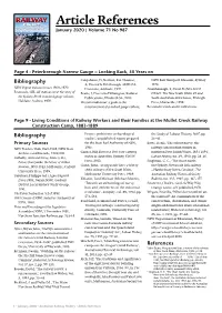 Article References January 2020 | Volume 71 No 987
