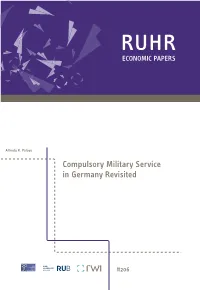 Compulsory Military Service in Germany Revisited