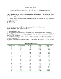 Problem Set #1 Due Tues., Sept