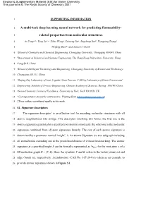 Related Properties from Molecular Structures