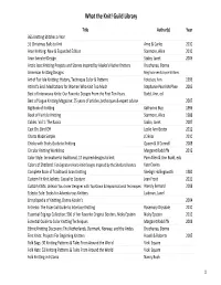 WTK Library by Title As of 07-15-2019.Xlsx