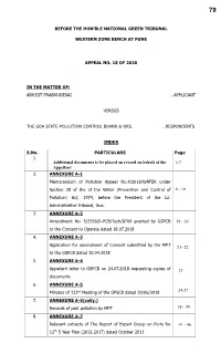 Additional Documents of Appellant in Appeal No. 18-2020