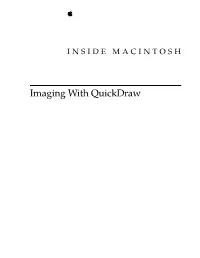 Imaging with Quickdraw