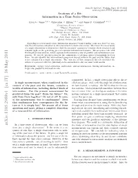 Anatomy of a Bit: Information in a Time Series Observation