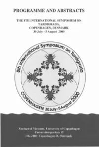 Programme and Abstracts