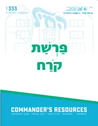 Commander's Resources