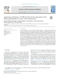 Journal of Microbiological Methods Comparative Performance of TCBS