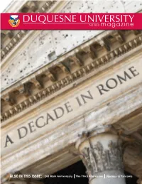 ALSO in THIS ISSUE: Old Main Anniversary