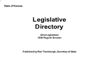 Legislative Directory