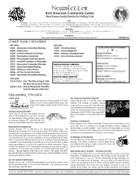 Newsletter They Put on a Great Show and Hopefully We Can Get Them Back Next Year