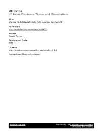 Scalable Fault-Tolerant Elastic Data Ingestion in Asterixdb