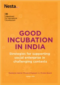 Strategies for Supporting Social Enterprise in Challenging Contexts