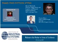 Supply Chain 4.0 Points of View